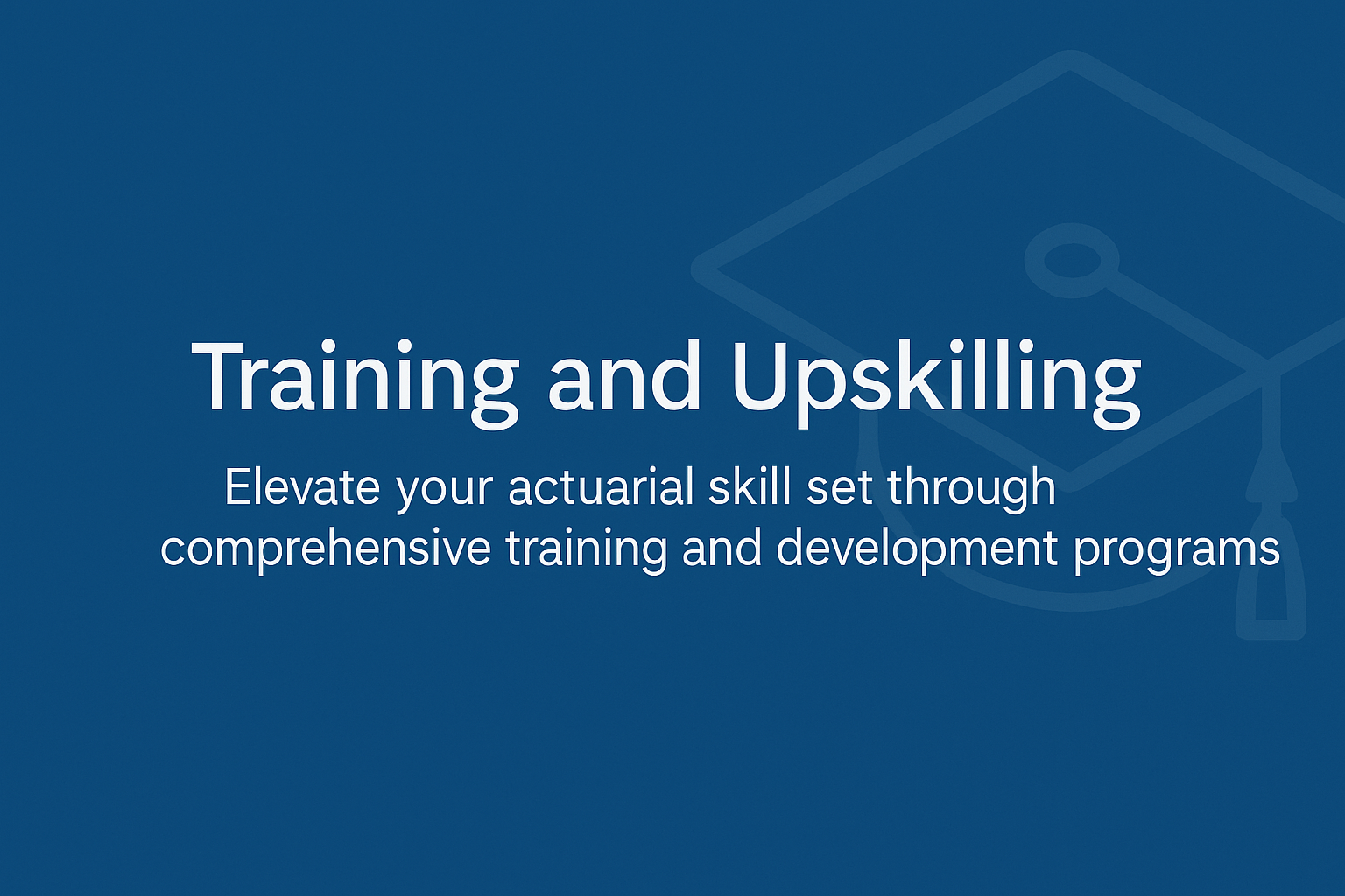Training and Upskilling